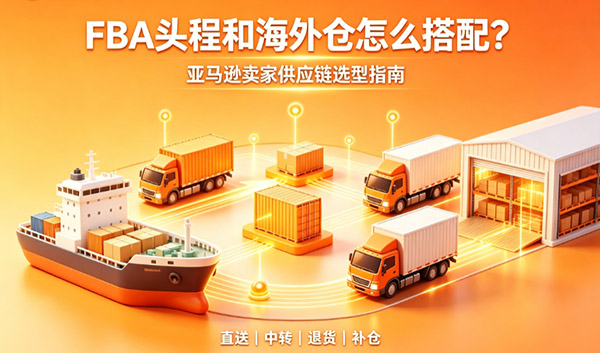 美国FBA海运FBA 头程和海外仓怎么搭配？亚马逊卖家供应链选型指南