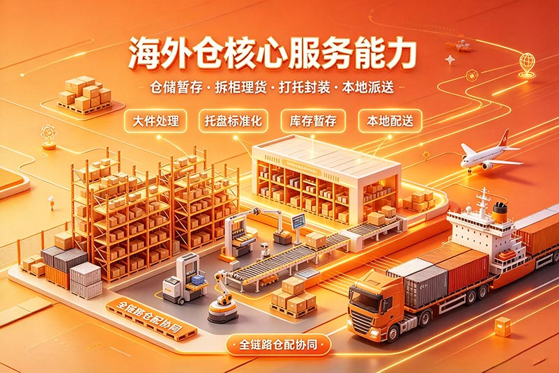 美国FBA海运美国商业 / 住宅 / 平台仓门到门派送：FBN 大件跨境物流业务说明